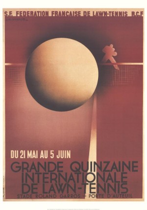 Lawn Tennis Poster